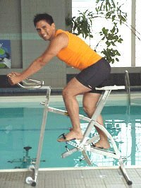 aquacycling hydro rider